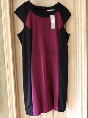 NWT NY Collection Woman Two-Toned Dress Size 1X
